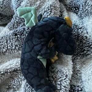 Baby Dragon Cuddle Toys Douglas Plush Navy Stuffed Animals 7”